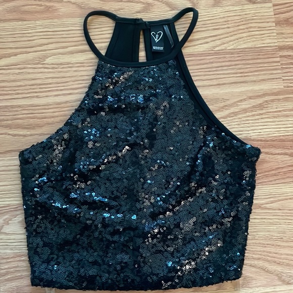 Windsor sequin halter top - Picture 1 of 1